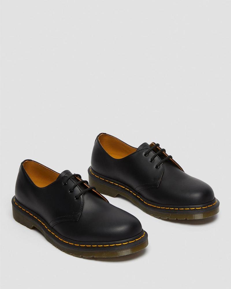 Dr Martens 1461 Smooth Leren Oxford Schoenen Heren Zwart | NL 211PJJ